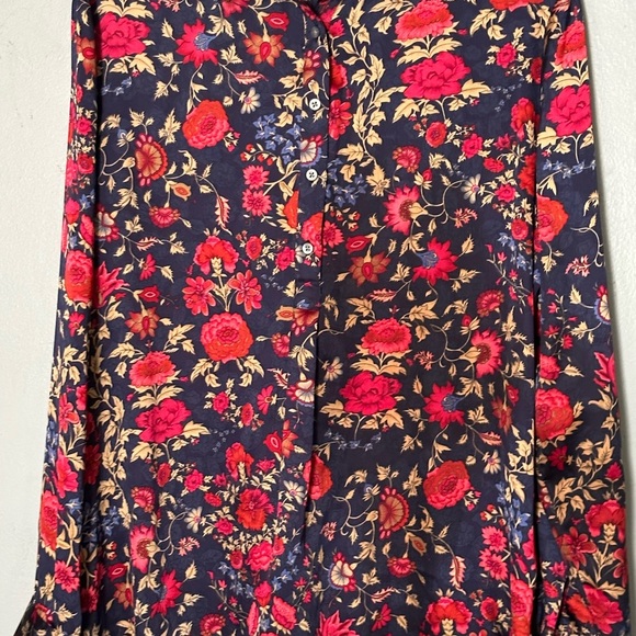 Ralph‎ Lauren Floral Casual Blouse Top XL - Picture 4 of 6